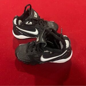 Kids Cleats Size 10 C | Black Nike Kids Cleats | Lightly Used Great Condition